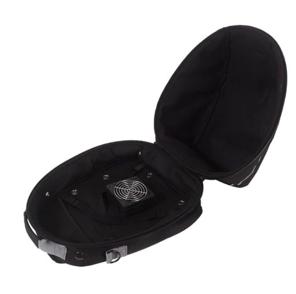 Housse de casque avec ventilateur