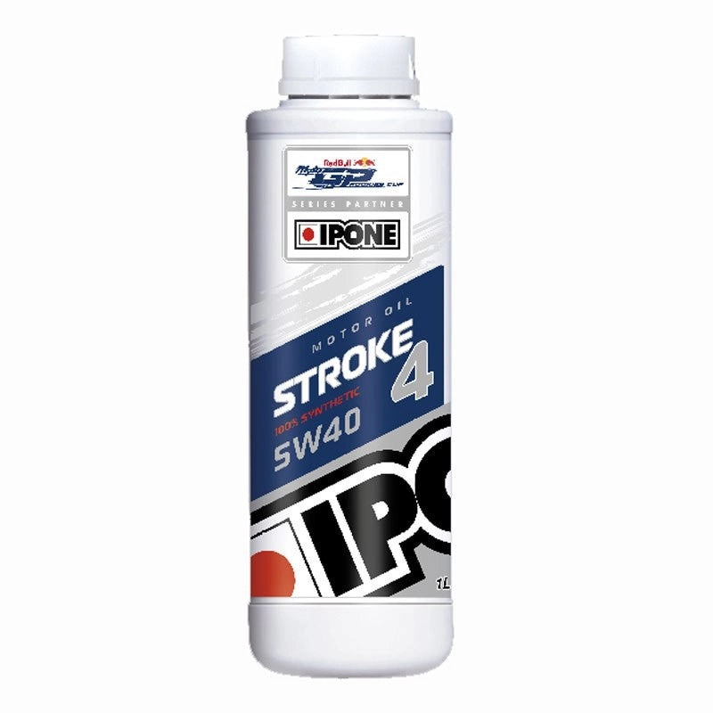 Huile 4T 100% synthétique Racing 5W40 1L Stroke 4 Ipone
