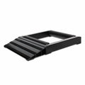 Support rotatif à rouleaux pour roue de moto