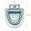 Anneau d'arrimage à visser M8