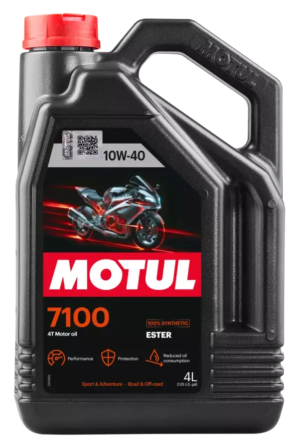 Huile 4 Temps Motul 7100 10W40 4L 104092