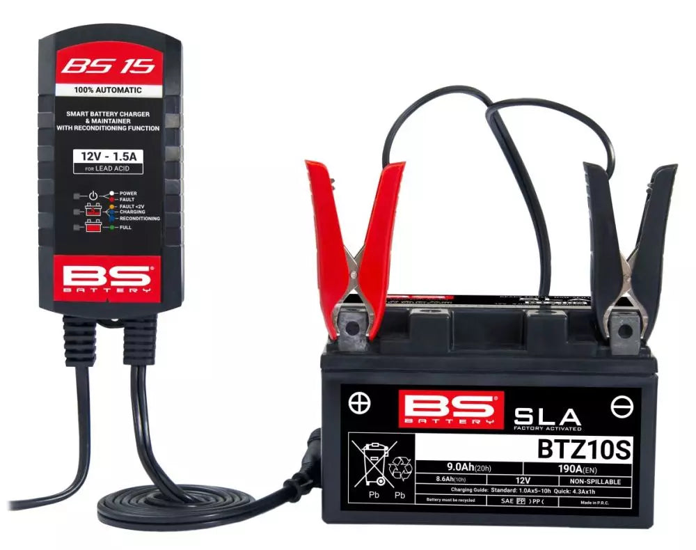 Chargeur intelligent BS Battery BS15 12 V 1,5 A