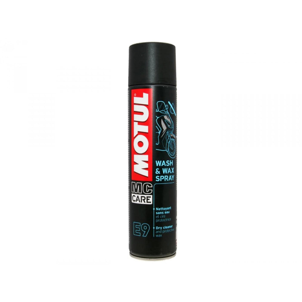 Motul E9 Wash and Wax Spray nettoyant à sec 400ml
