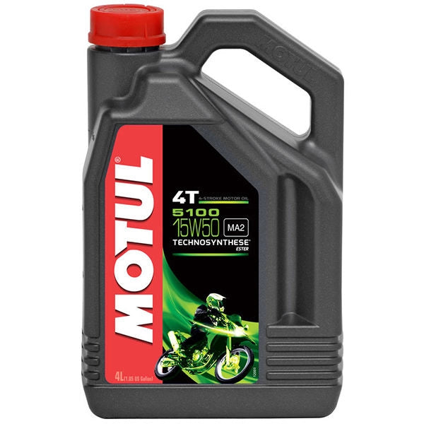 Huile 4 Temps Motul 5100 15W50 4L 104083