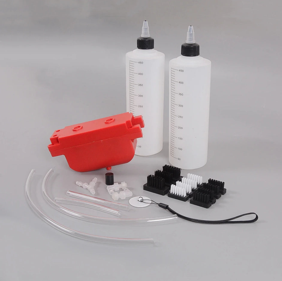 Kit de nettoyage multi-brosse pour chaine moto